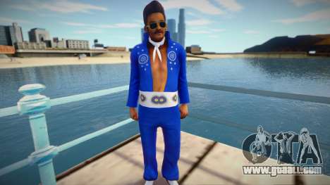 Blue Elvis vimyelv for GTA San Andreas