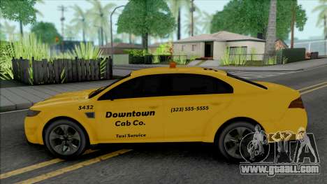 Vapid Torrence Taxi Downtown for GTA San Andreas