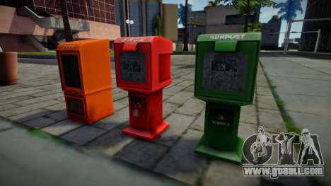 HQ News Stands for GTA San Andreas