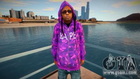 Lil Wayne v2 for GTA San Andreas
