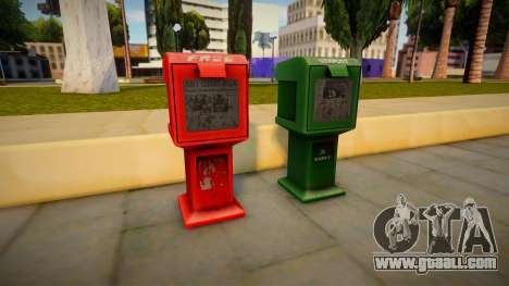 HQ News Stands for GTA San Andreas