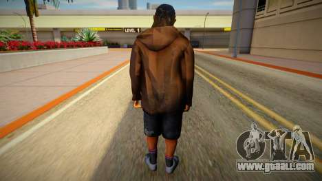 Homeless man from GTA 5 v8 for GTA San Andreas
