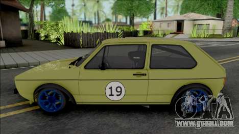 Volkswagen Golf MK1 Brony Works Race Car for GTA San Andreas