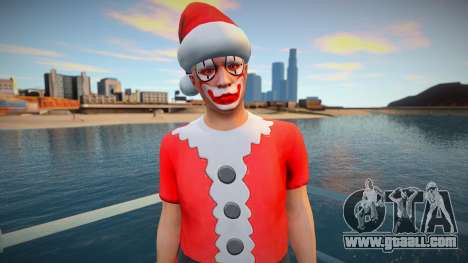 Christmas ped from GTA Online for GTA San Andreas