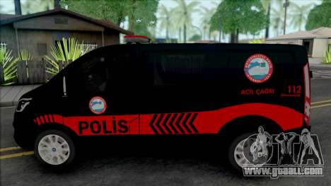 Ford Transit 2018 Police Dolphin Force for GTA San Andreas