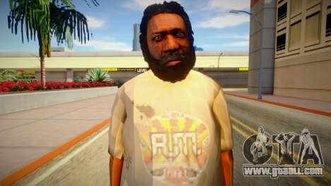 Homeless man from GTA 5 v7 for GTA San Andreas