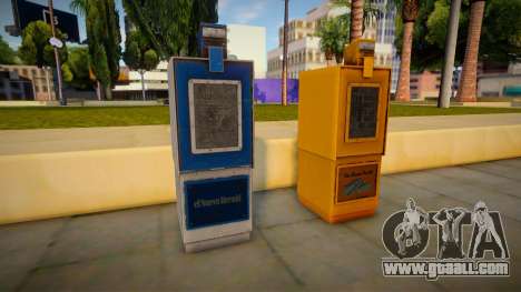 HQ News Stands for GTA San Andreas