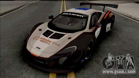 McLaren 650S GT3 [HQ] for GTA San Andreas
