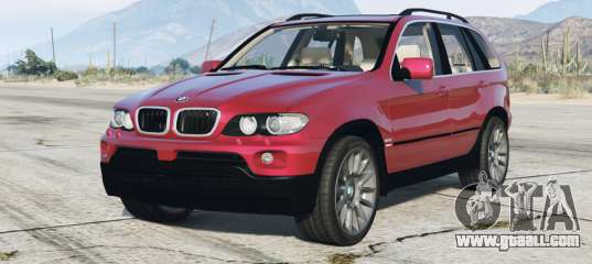 BMW X5 4.8is (E53) 2005 v1.1 for GTA 5