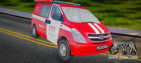 Hyundai H-1 Starex Fire Service Russia