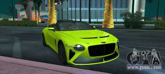 Bentley Mulliner Bacalar