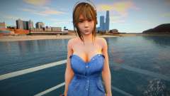 Misaki Denim Dress Skin for GTA San Andreas