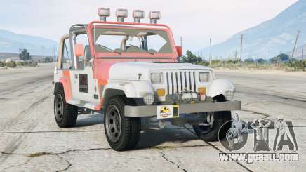 Jeep Wrangler Jurassic Park (YJ) 1993〡add-on v0.2 for GTA 5