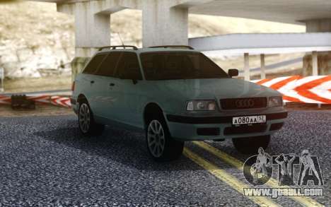 Audi 80 RUS Plates for GTA San Andreas