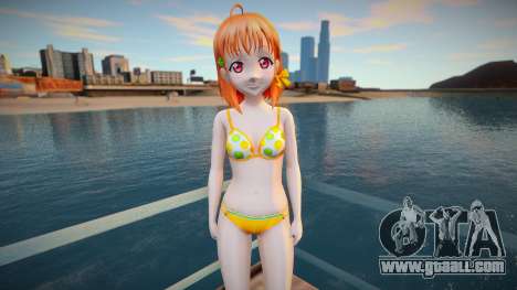 Chika Takami - Love Live Sunshine - Bikini for GTA San Andreas