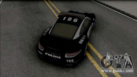 Porsche 911 Turbo 2014 Police for GTA San Andreas