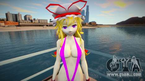 Yakumo Yukari Bikini for GTA San Andreas