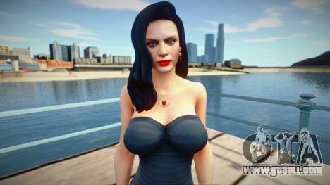 Excella (Seductive Dress) from Resident Evil 5 for GTA San Andreas