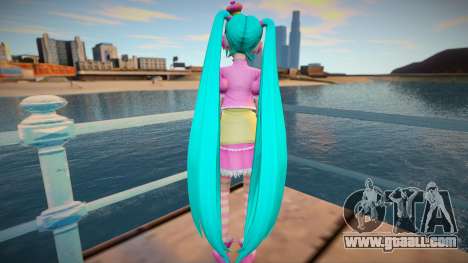 PDFT Hatsune Miku Princess for GTA San Andreas