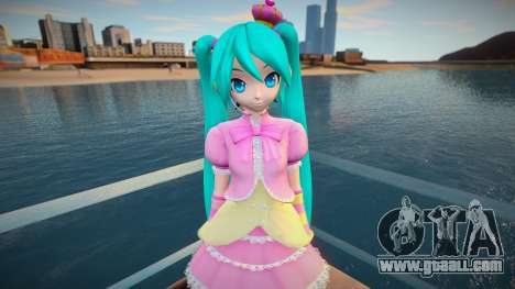 PDFT Hatsune Miku Princess for GTA San Andreas