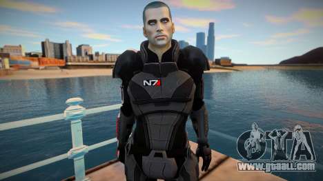 Comandante Shepard for GTA San Andreas