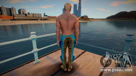Aquaman from Injustice 2 skin for GTA San Andreas