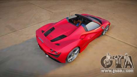 Ferrari F8 Spider 2021 (good model) for GTA San Andreas