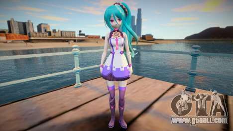 Neptunia Virtual Stars GTA SA skin v2 for GTA San Andreas