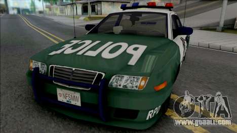 Police Civic Cruiser for GTA San Andreas