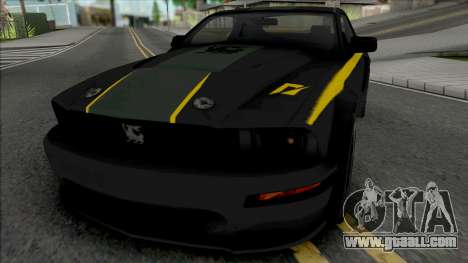 Ford Mustang Shelby Terlingua (SA Lights) for GTA San Andreas