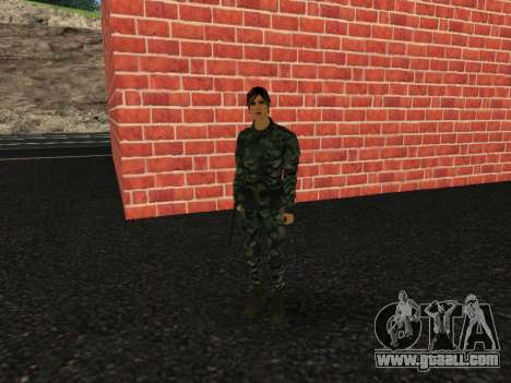 Fsin employee of the Russian Federation for GTA San Andreas