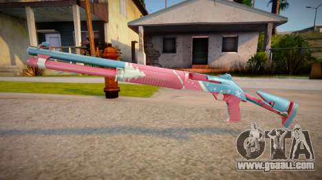 M1014 Invernal Free Fire for GTA San Andreas