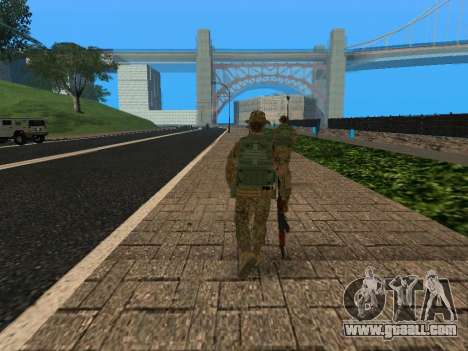 Fsb Officer CSN SSO (Panamka Version) for GTA San Andreas