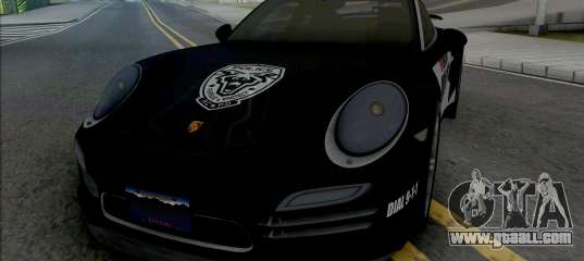 Porsche 911 Turbo 2014 Police