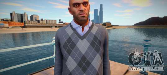 Trevor in a sweater