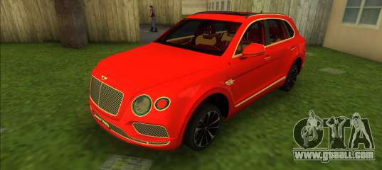 Bentley Bentayga 2021 for GTA Vice City