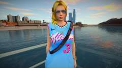DOA Helena Douglas Fashion Casual V3 Miami Heat for GTA San Andreas