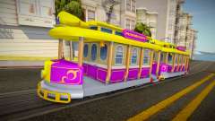 Mario Kart 8 Tram W for GTA San Andreas