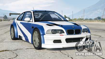 BMW M3 GTR (E46) Most Wanted for GTA 5
