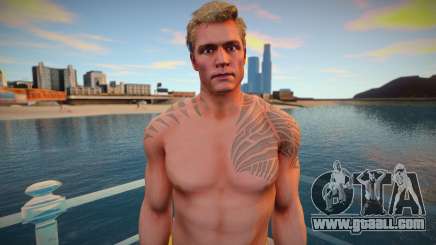 Aquaman from Injustice 2 skin for GTA San Andreas