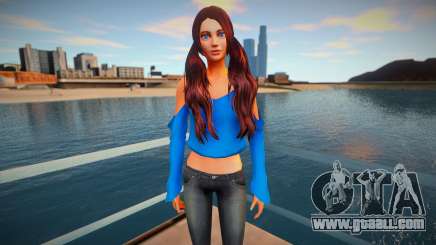 Female Sims 4 for GTA San Andreas