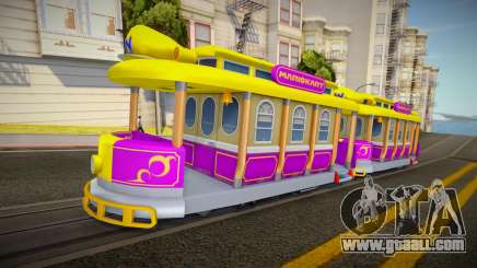 Mario Kart 8 Tram W for GTA San Andreas
