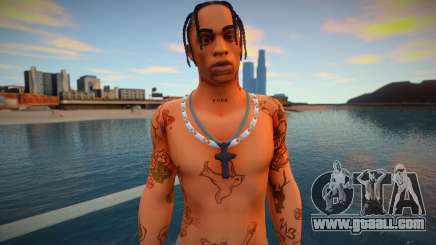 Travis Scott skin for GTA San Andreas