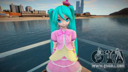 PDFT Hatsune Miku Princess for GTA San Andreas