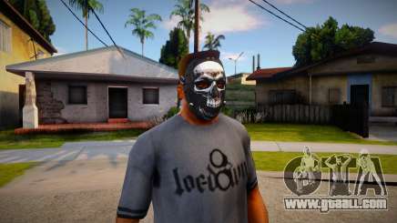 Mask with skull for GTA San Andreas