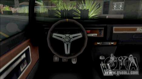 GTA V Declasse Rhapsody [VehFuncs] for GTA San Andreas