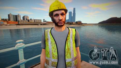 GTA Online Skin Construction Workers v2 for GTA San Andreas