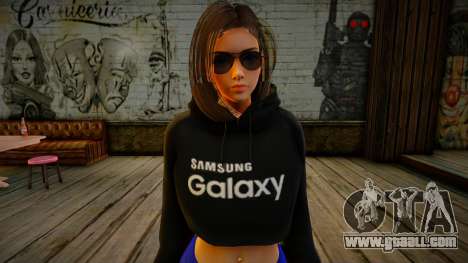 Samantha Samsung Assistant Virtual Casual cro v2 for GTA San Andreas