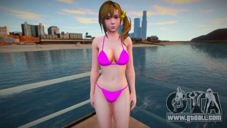 Misaki hot bikini for GTA San Andreas