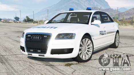 Audi A8 L 6.0 quattro (D3) 2005〡Danish Police